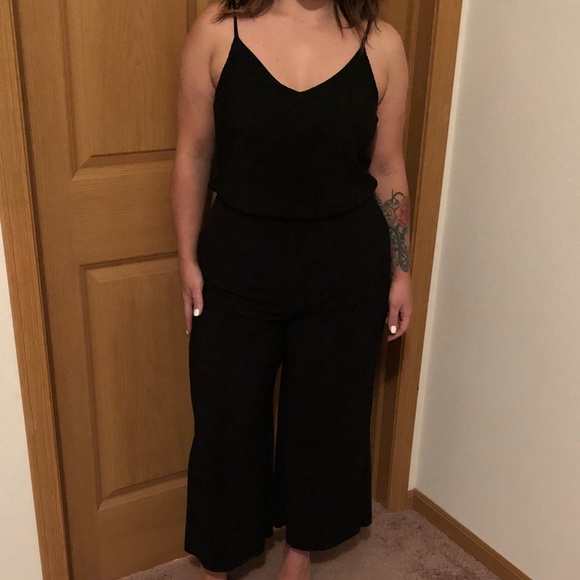 xhilaration black jumpsuit